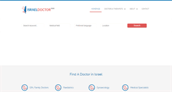 Desktop Screenshot of israeldoctor.com